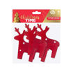 Picture of CUTLERY HOLDER REINDEER 14.5X18CM - 4 PACK